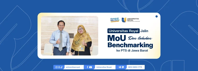 Universitas Royal Bersama 16 PTS Sumut Jalin MoU dan Lakukan Benchmarking ke PTS di Jawa Barat
