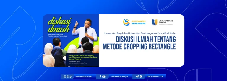 Universitas Royal dan Universitas Pembangunan Panca Budi Gelar Diskusi Ilmiah tentang Metode Cropping Rectangle