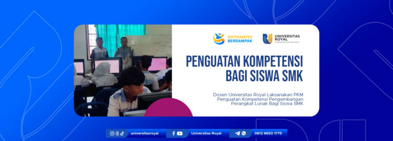 Dosen Universitas Royal Laksanakan PKM Penguatan Kompetensi Pengembangan Perangkat Lunak Bagi Siswa SMK