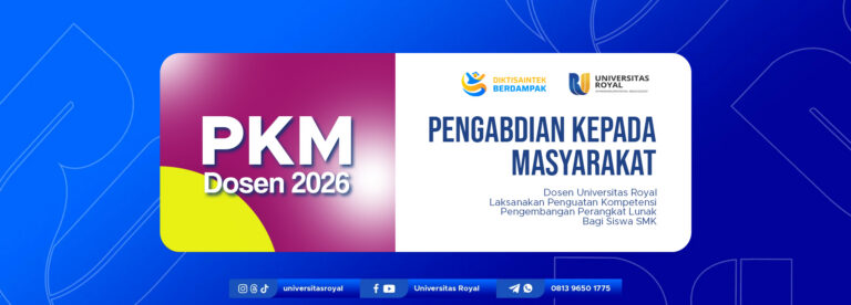 Dosen Universitas Royal Laksanakan PKM Penguatan Kompetensi Pengembangan Perangkat Lunak Bagi Siswa SMK